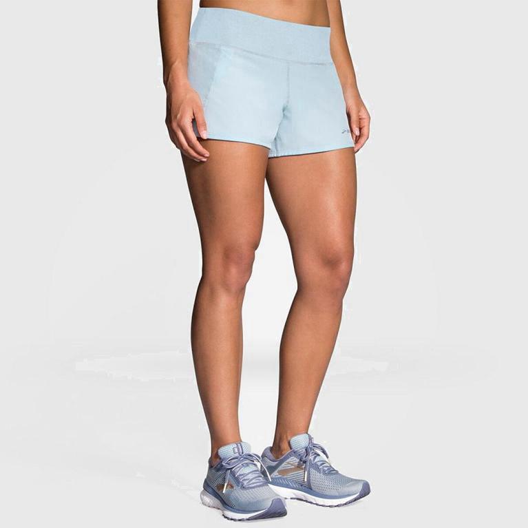 Brooks Chaser 3 Womens Running Shorts Ireland White (OIKB-40279)